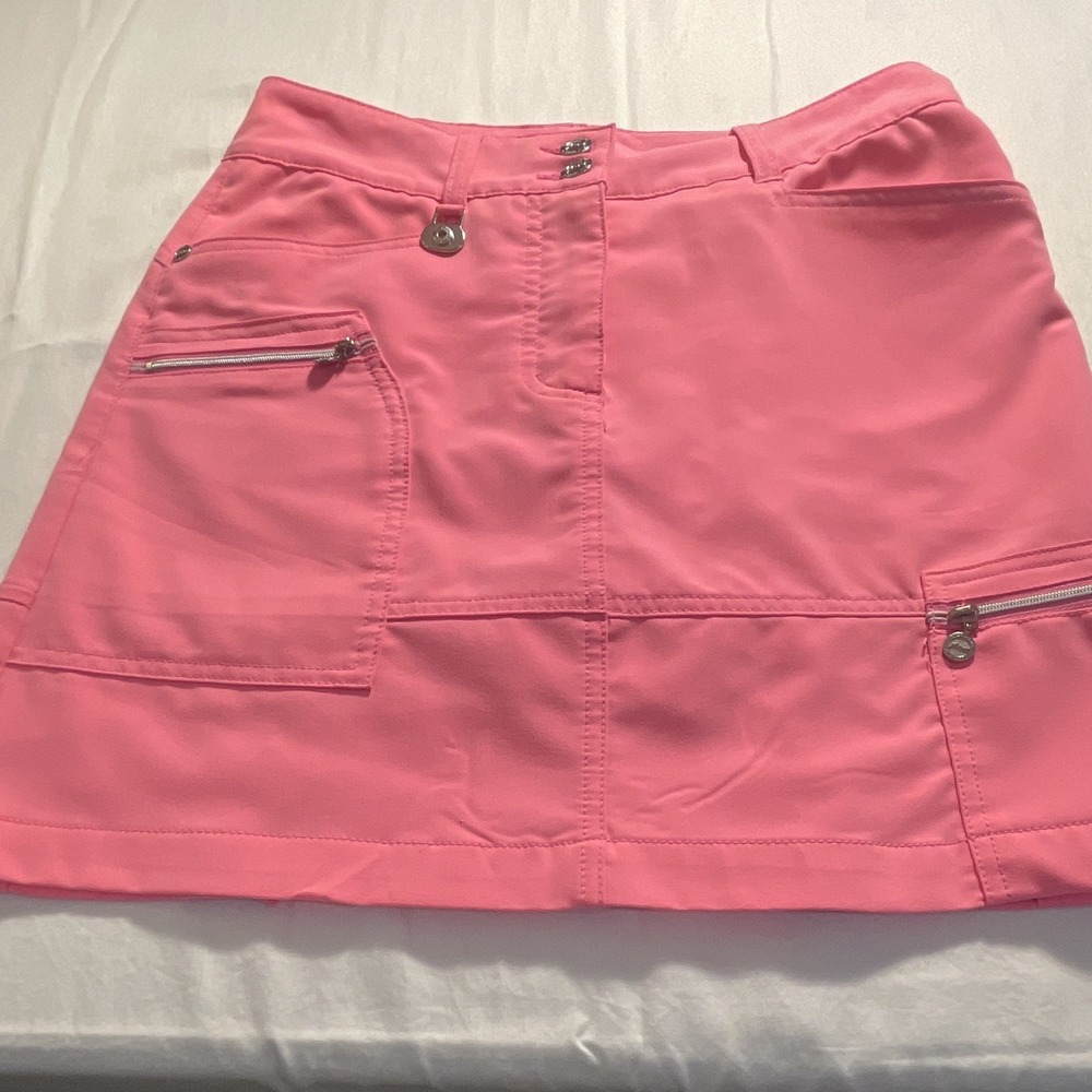 Daily Sports XDs Golf Skort Women's Pink Pocket Athletic Golf Skort size 2